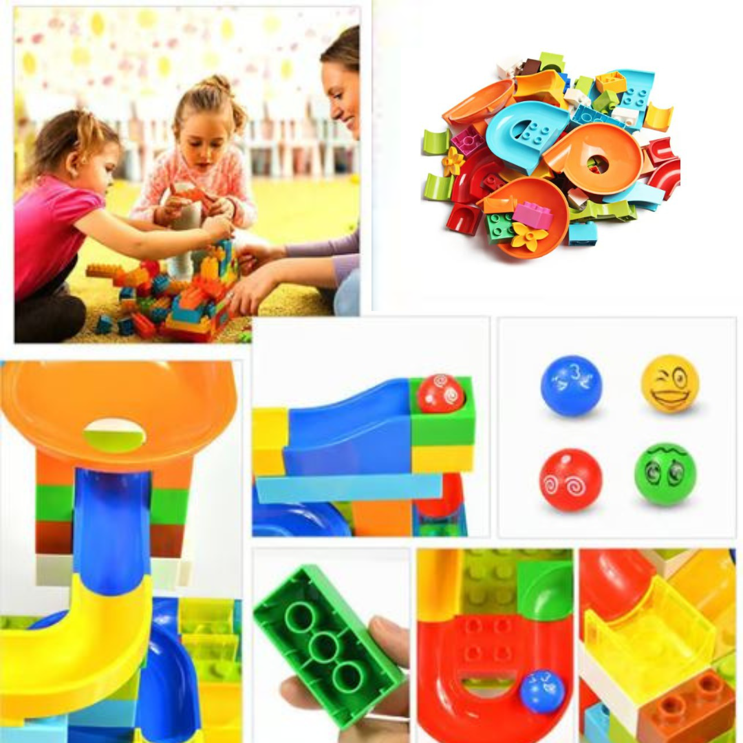 MarbleMaze - Knikker Race Run Doolhof Bal Bouwen Track