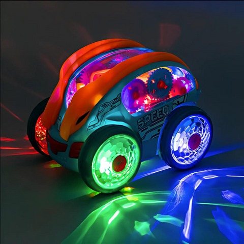 LightWheels - Transparante Lichtgevende Speelgoedauto voor Kinderen
