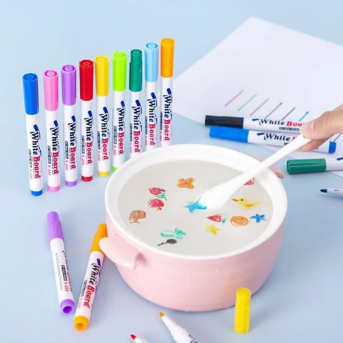 MagicMarker - Magische Pen Wasbare Drijvende Knutsel Stift