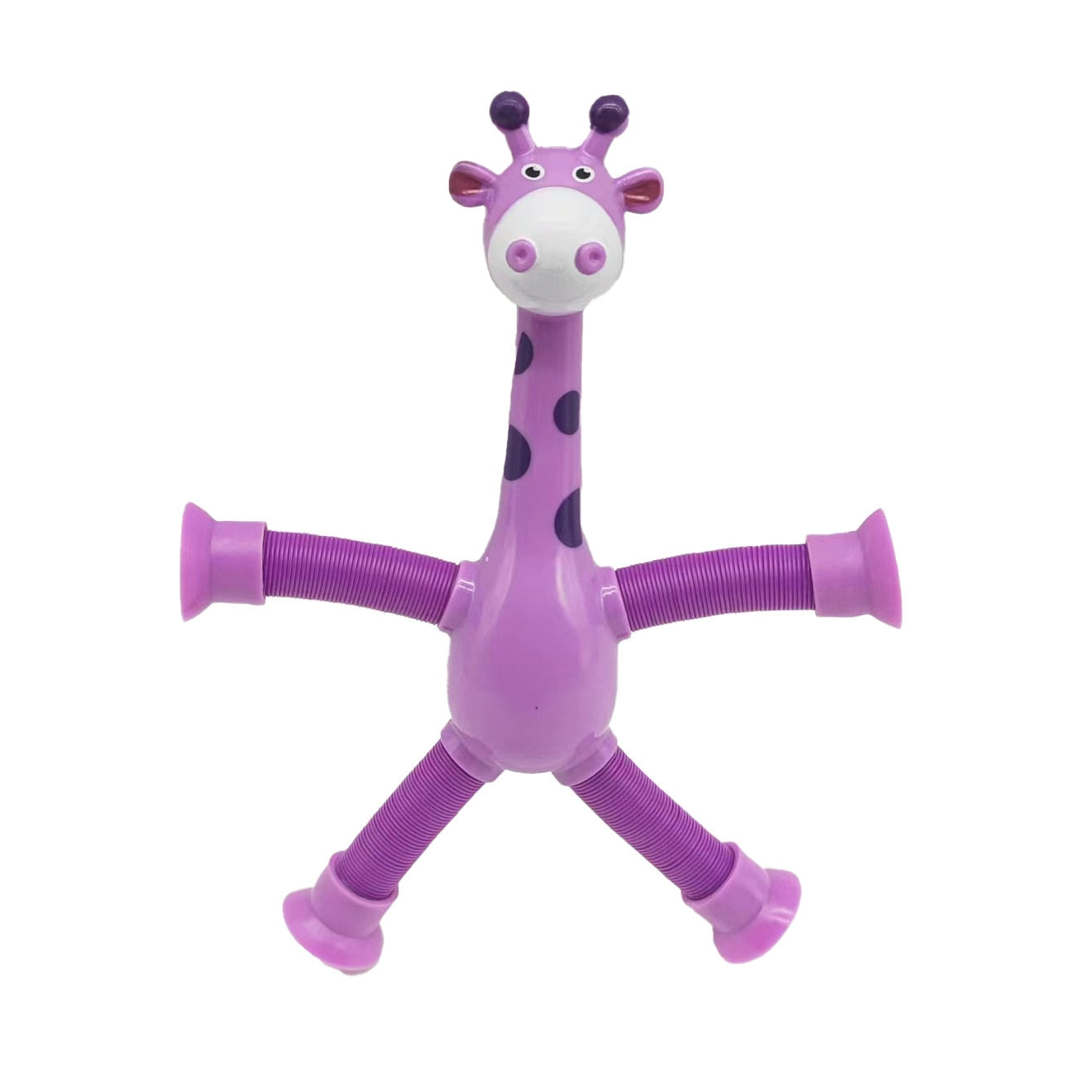 StretchyGiraffes - Telescopisch Zuignap Giraffe Speelgoed