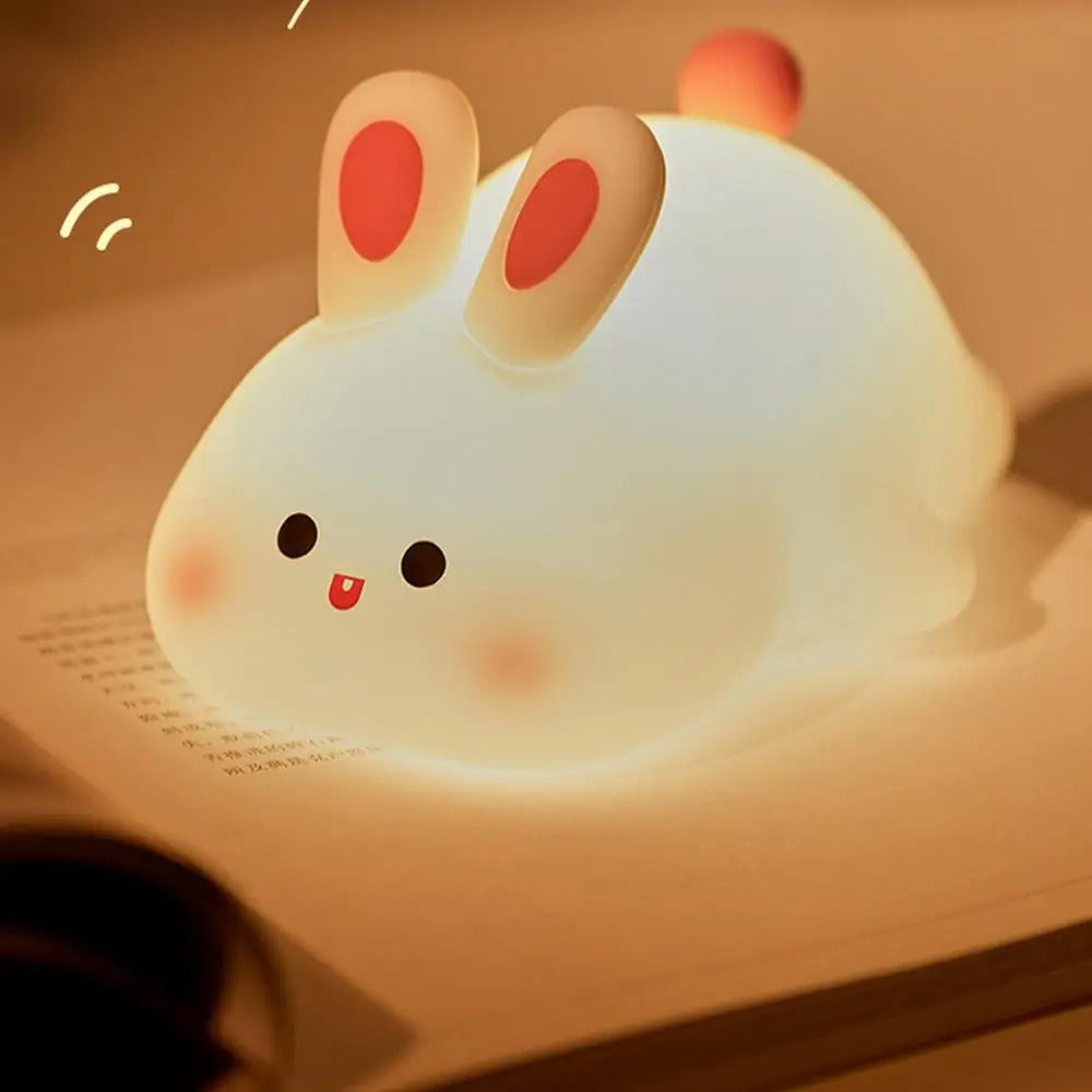 BunnyGlow - Kindveilig Babykamer Nachtlampje Konijn