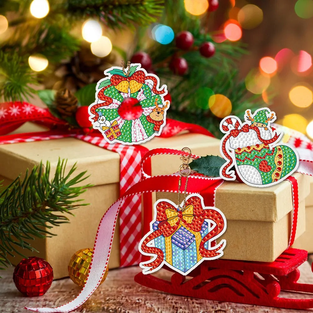 ChristmasGems - DIY Diamant Kunstkerst Knutselset
