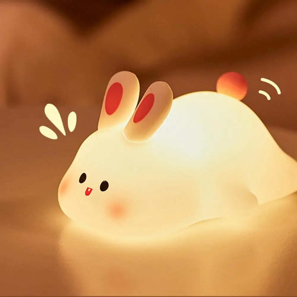 BunnyGlow - Kindveilig Babykamer Nachtlampje Konijn