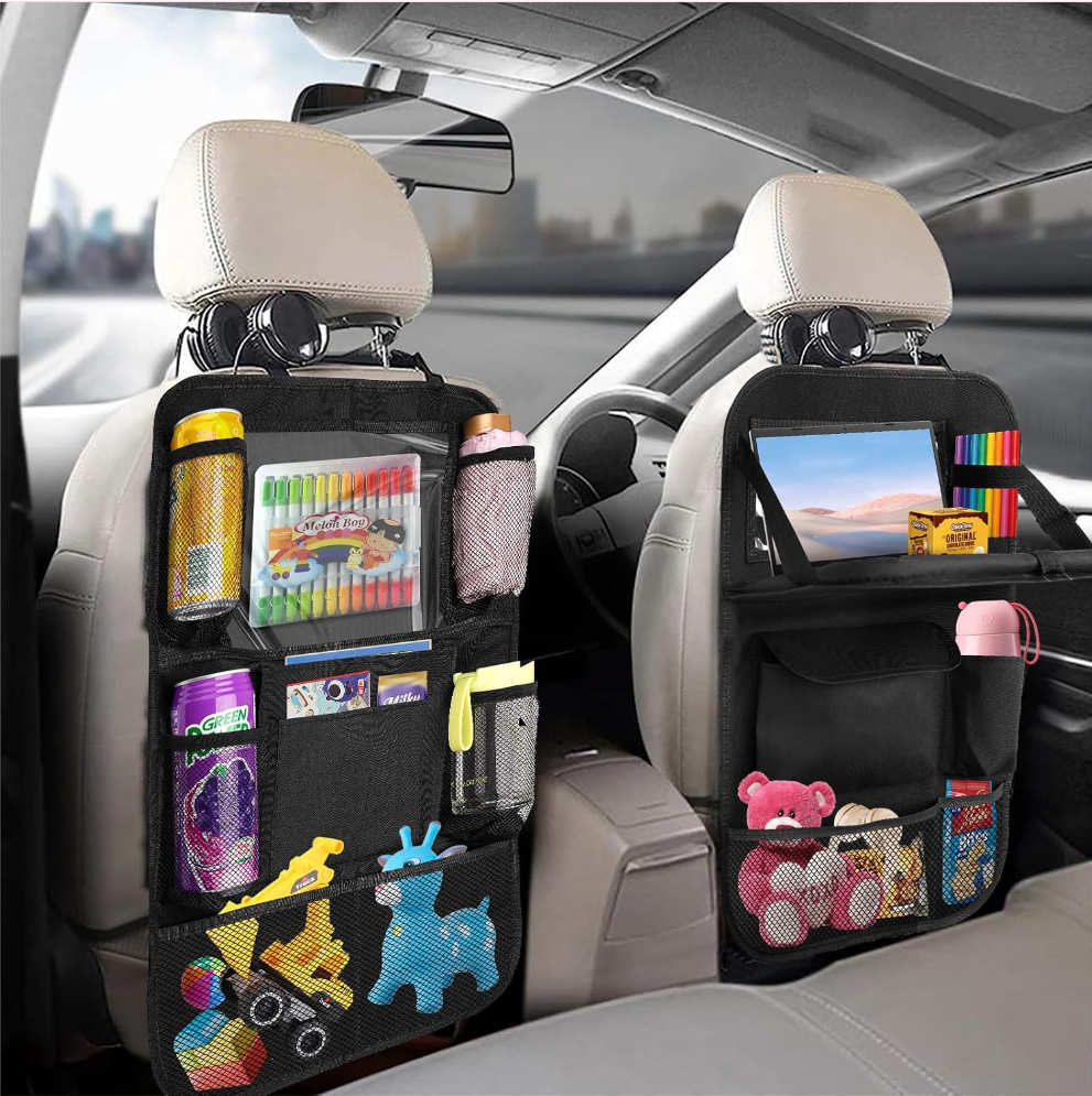 RideTidy – Auto Achterbank Organizer met Tablethouder & Opbergvakken – Voor Kinderen vanaf 3 Jaar