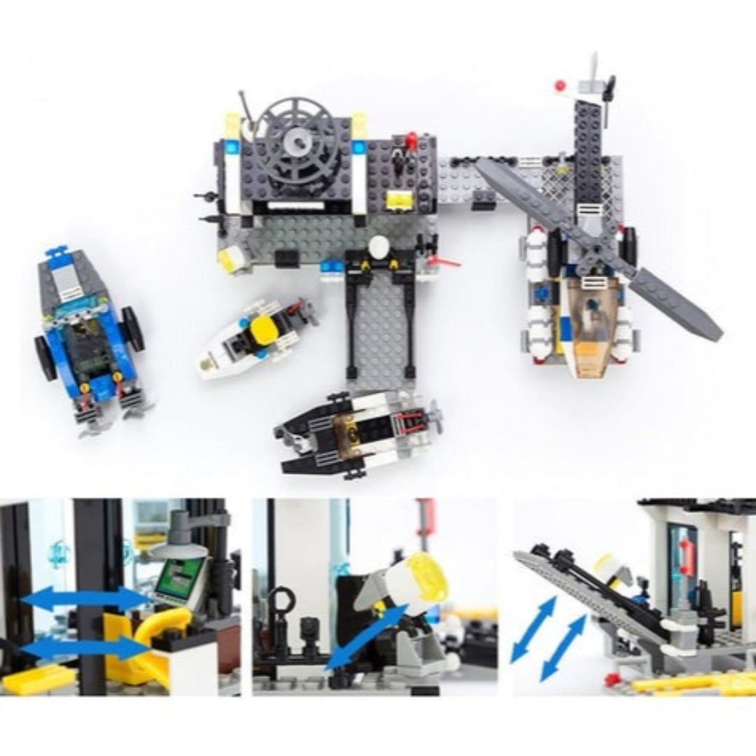 CoastalConstruct - Model Bakstenen Speelgoed Stad