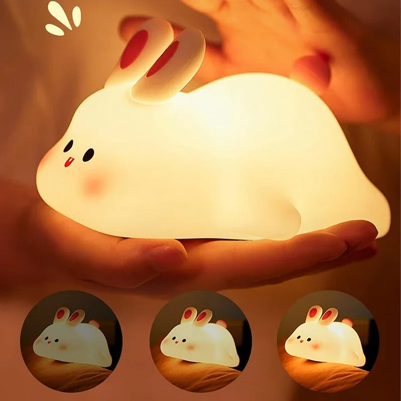 BunnyGlow - Kindveilig Babykamer Nachtlampje Konijn