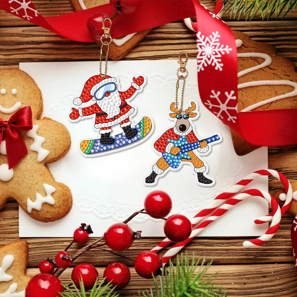 ChristmasGems - DIY Diamant Kunstkerst Knutselset