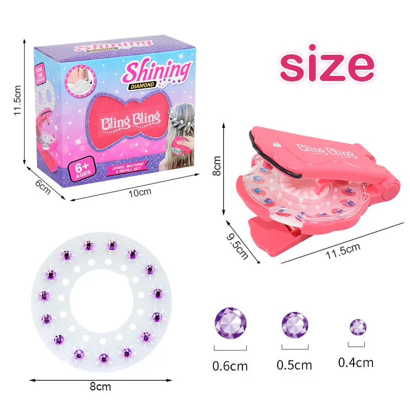 GlamTwist - Magische Vlechten met Edelstenen in Enkele Seconden!