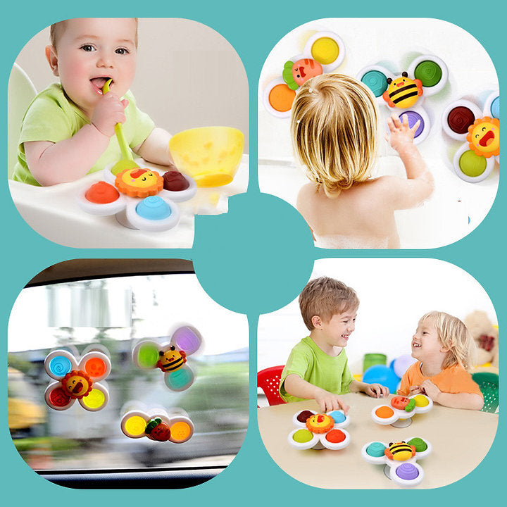 BabySpinner - Kleurrijk Draaispeelgoed