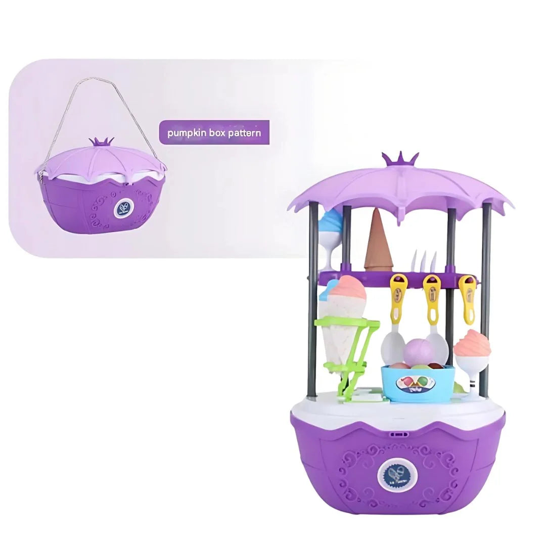 SugarStroll – Kinder Snoep- en IJskar Speelset – Rollenspel voor Peuters en Kleuters