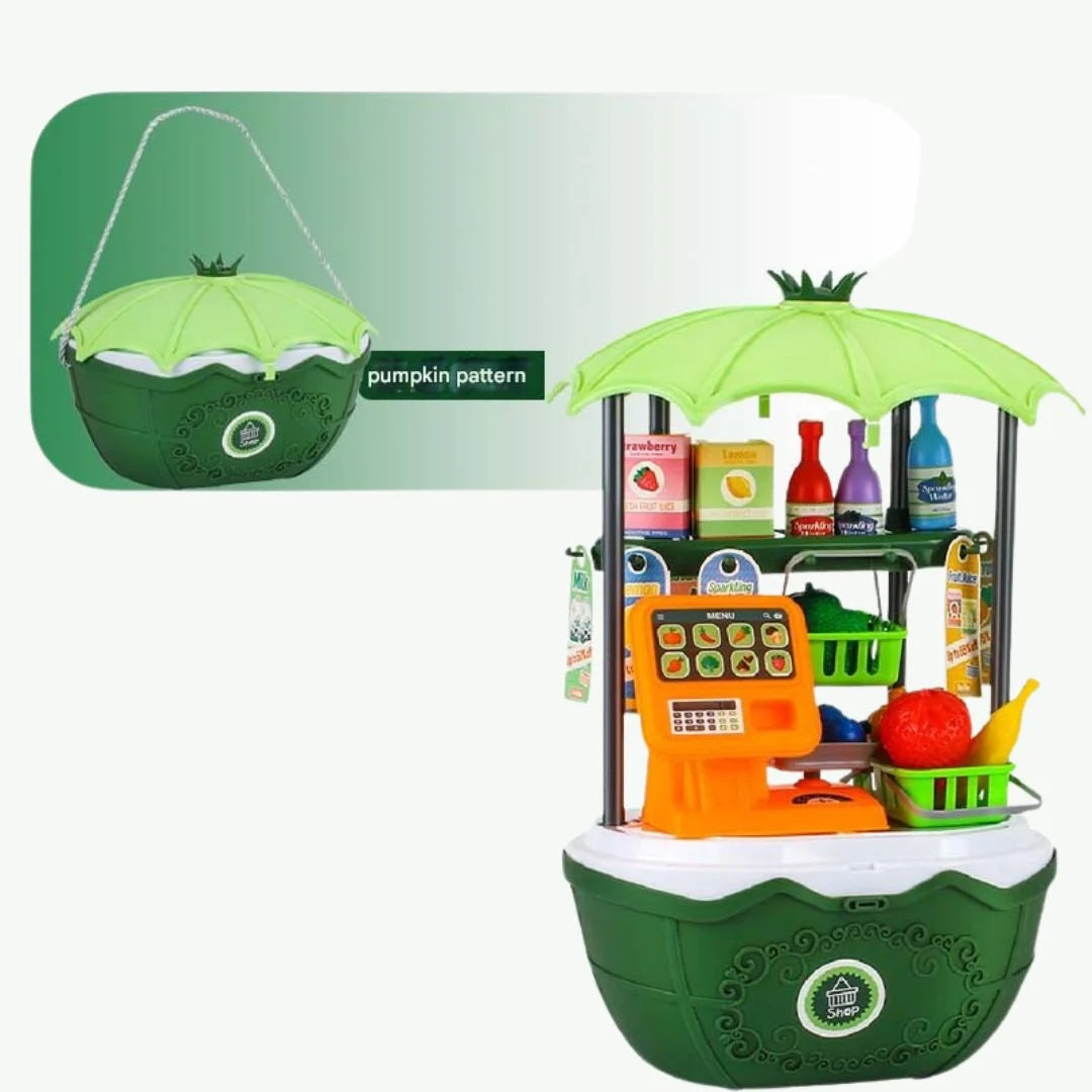 SugarStroll – Kinder Snoep- en IJskar Speelset – Rollenspel voor Peuters en Kleuters