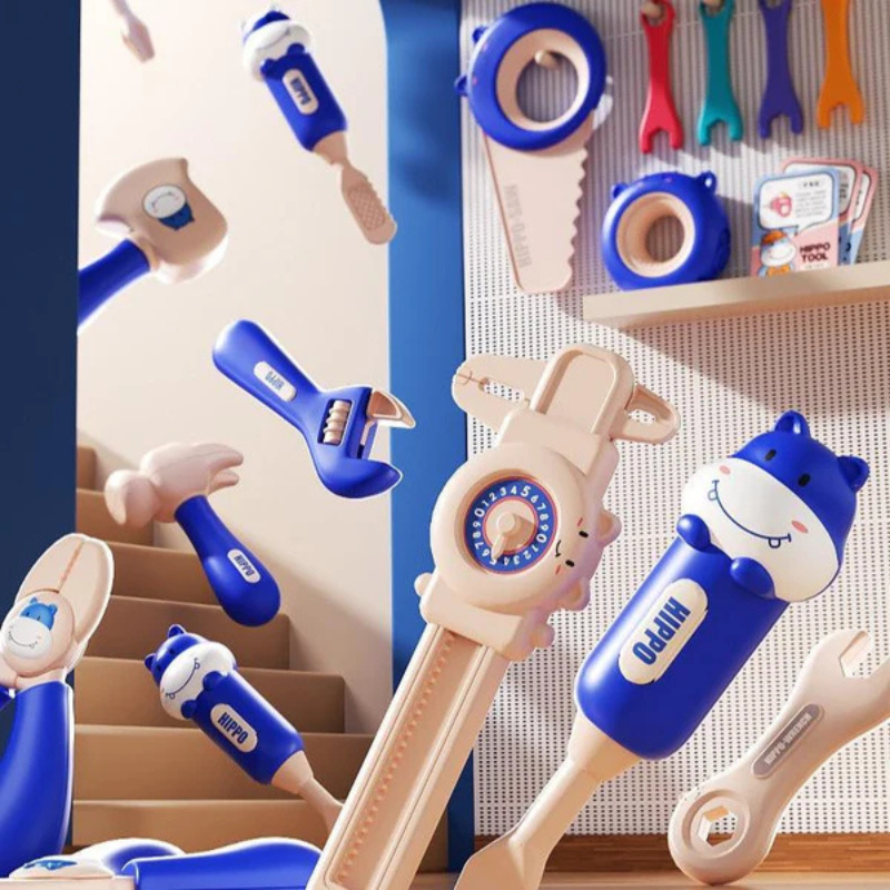 BuilderBench- Zelf spelen met echte gereedschappen voor jonge makers