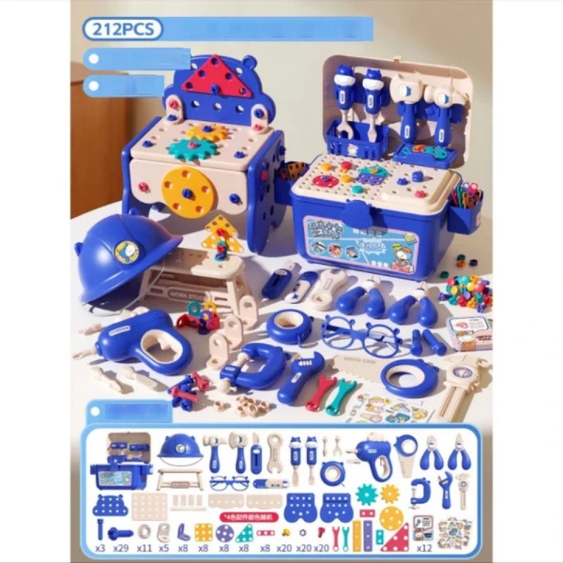 BuilderBench- Zelf spelen met echte gereedschappen voor jonge makers