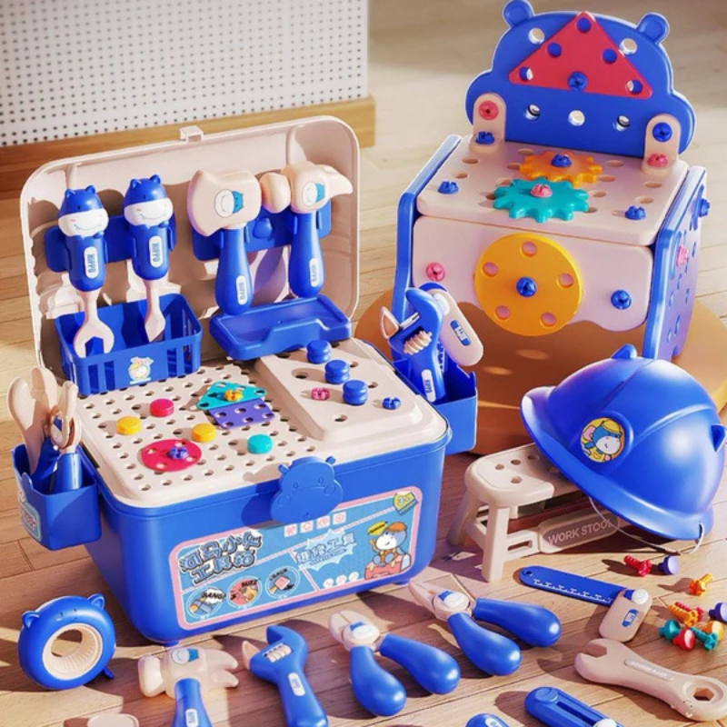 BuilderBench- Zelf spelen met echte gereedschappen voor jonge makers