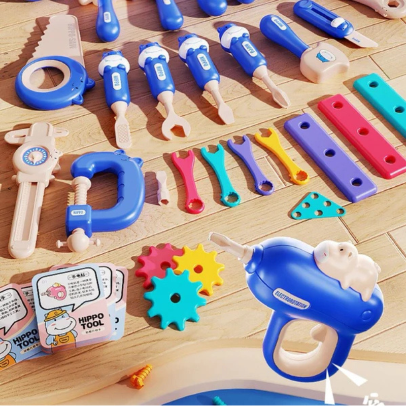 BuilderBench- Zelf spelen met echte gereedschappen voor jonge makers