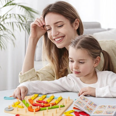 PuzzleBoard - Montessori Puzzel Spel Bord