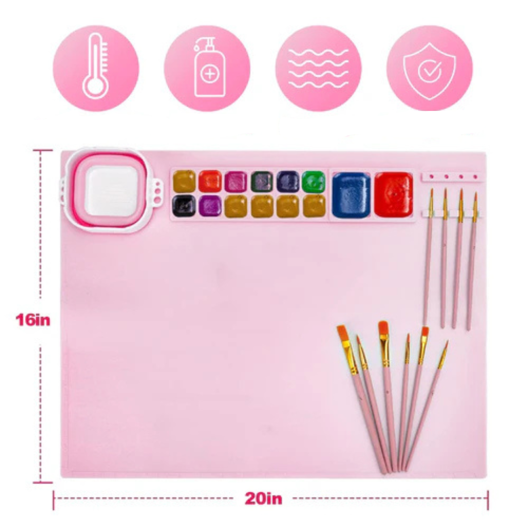 DoodleDeck - Herbruikbare kunst placemat