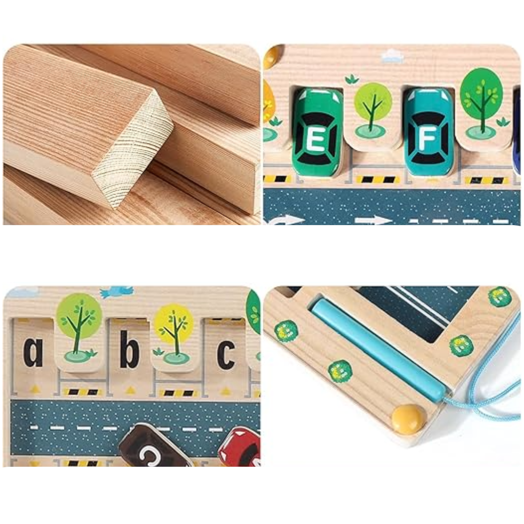 AlphabetAdventure - Magnetisch Alfabet Doolhof Montessori