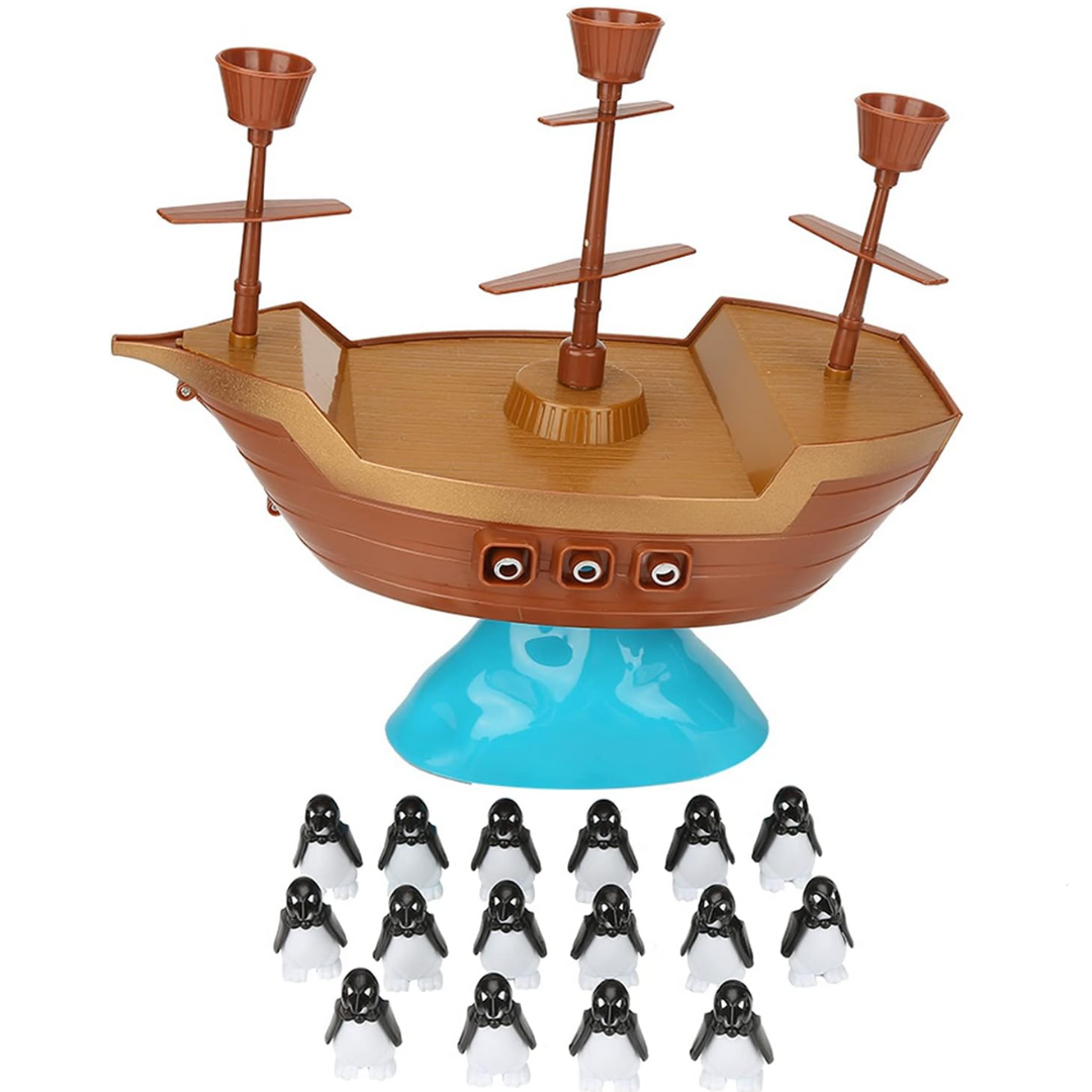 CaptainSteady - Pinguïnblok en kleuterschool bordspel