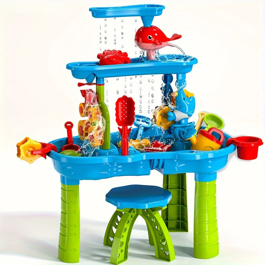 SplashTower - 3 Tier Kids Zand Watertafel Speelgoed