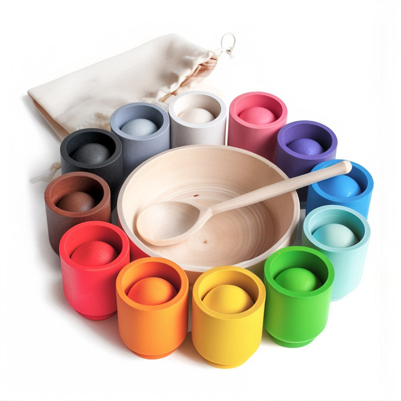 ColorNest- Waldorf Sorteer Speelgoed