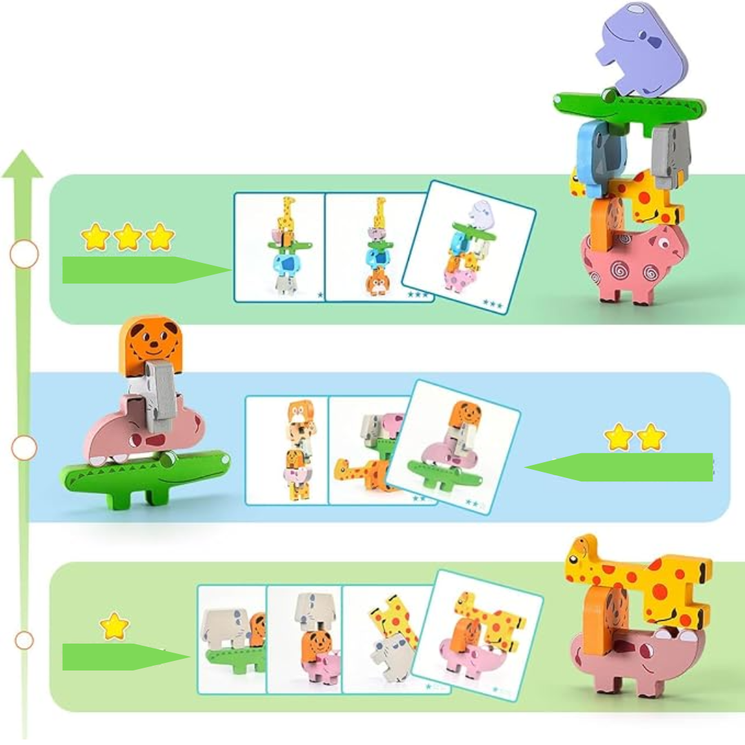 ZooTowers - Leren met Dierstapels