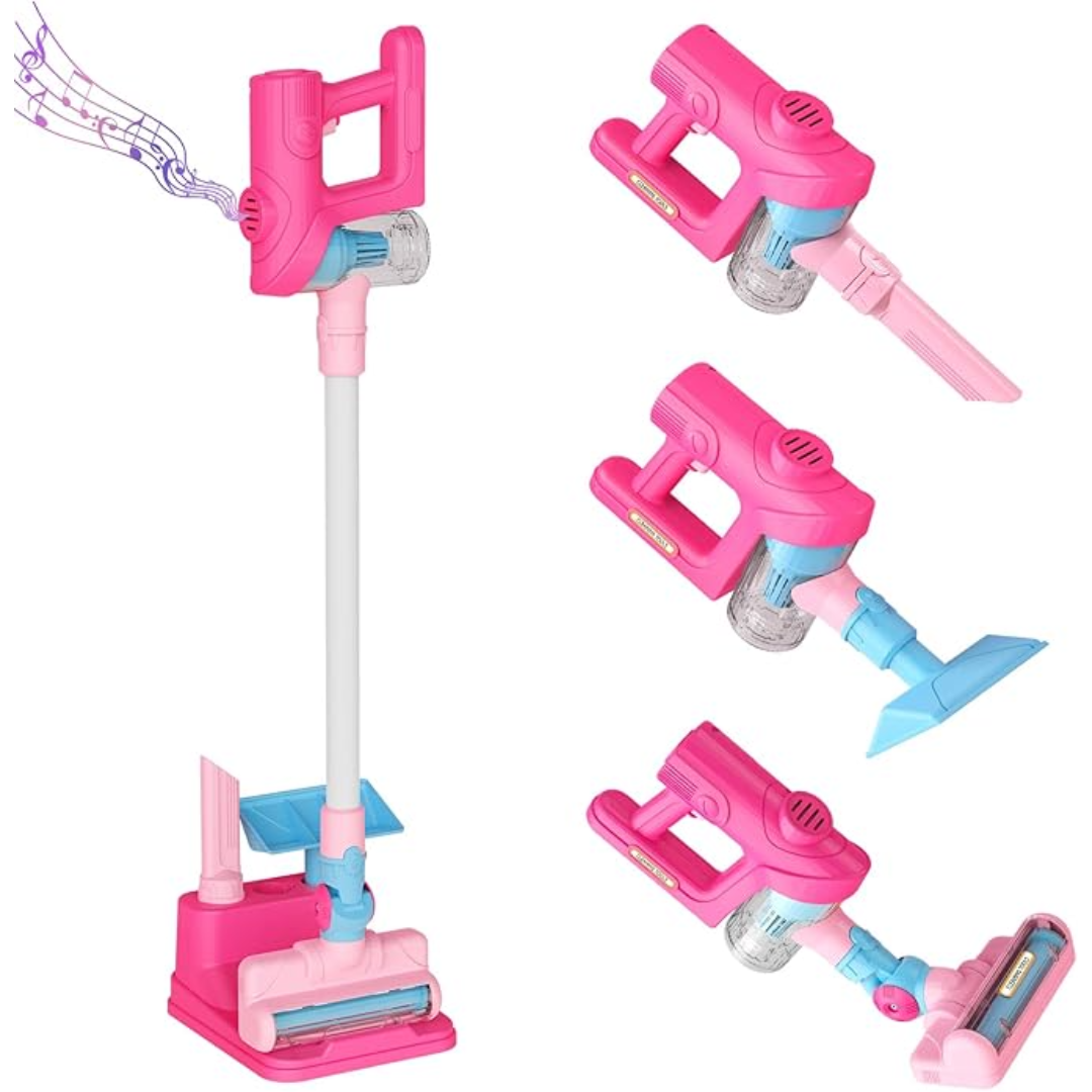 MiniMopUp – Speelstofzuiger voor Kinderen – Met Licht & Geluid – Vanaf 3 Jaar