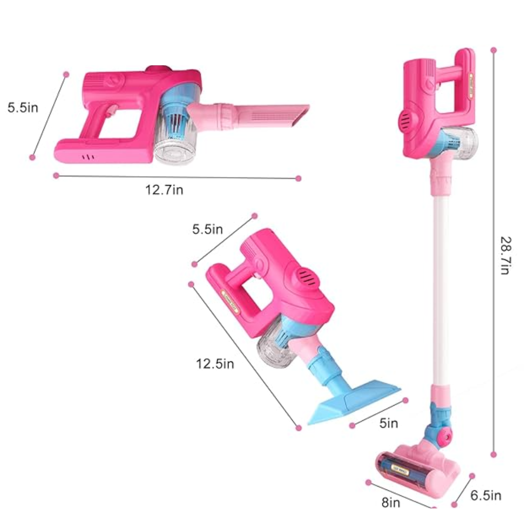 MiniMopUp – Speelstofzuiger voor Kinderen – Met Licht & Geluid – Vanaf 3 Jaar