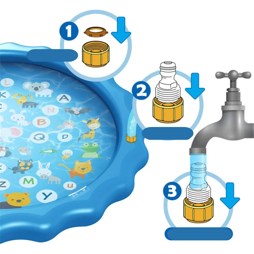 SplashPad - Verkoelende watermat voor kinderen