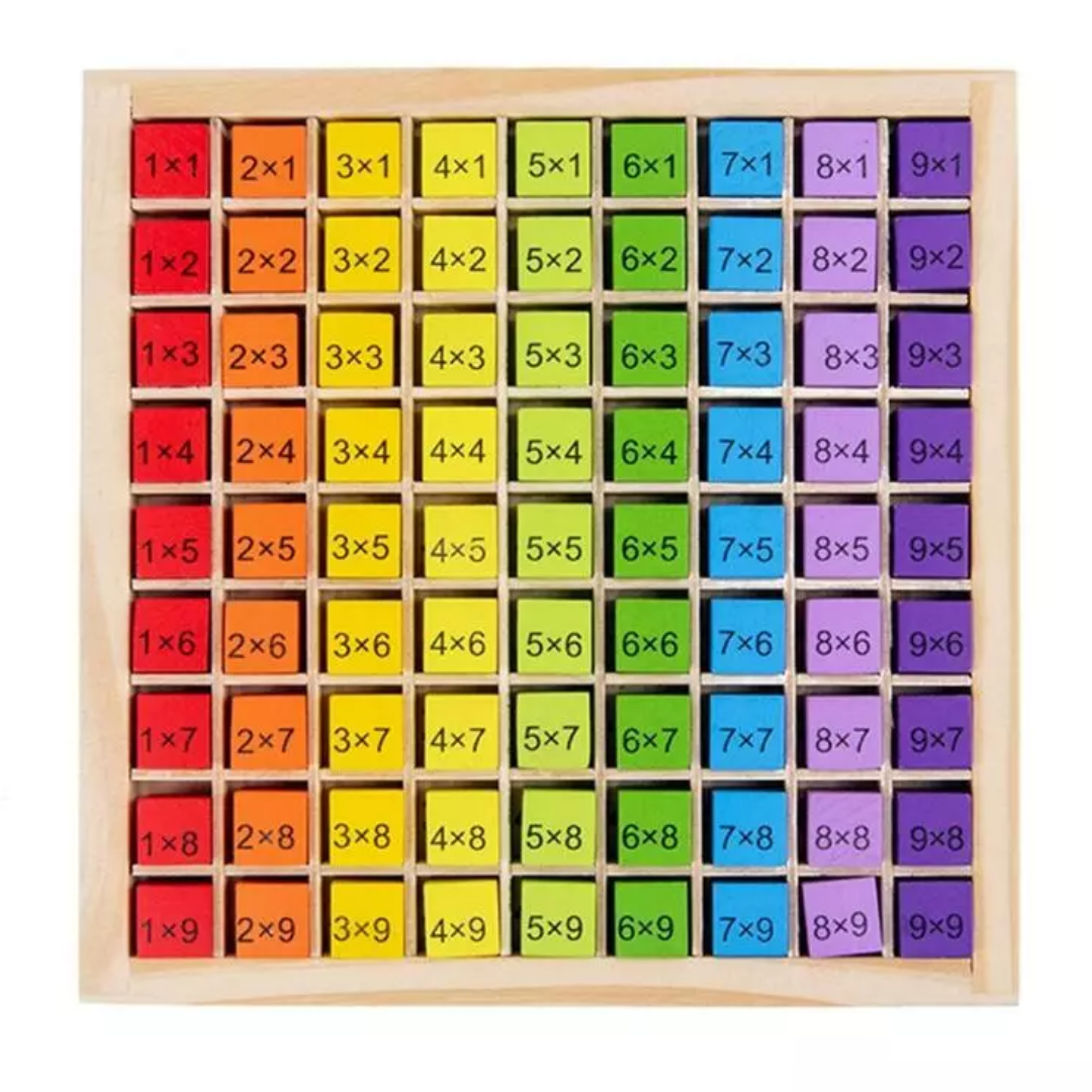 MultiplyFun - Educatief Houten Speelgoed