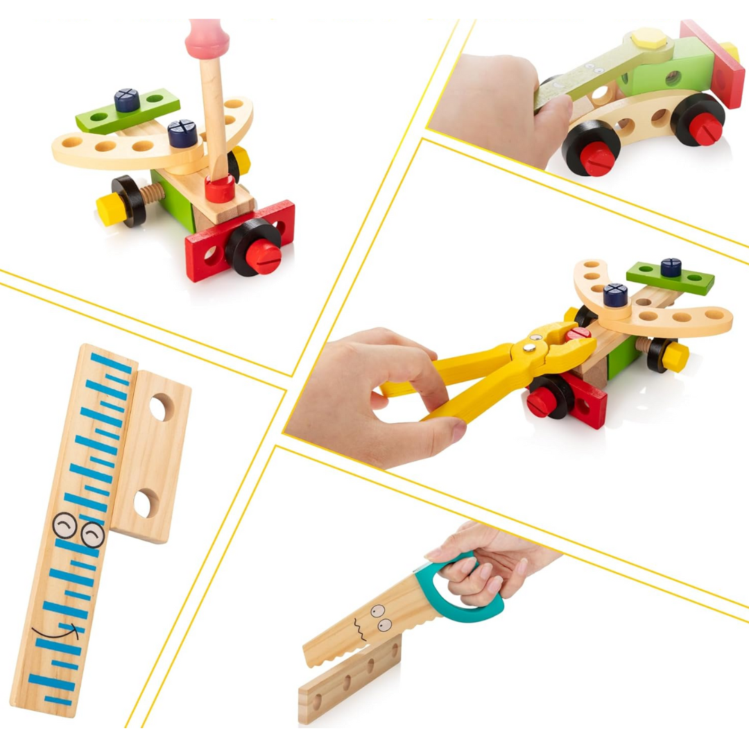 MakerKit - Houten kleutergereedschapavontuur