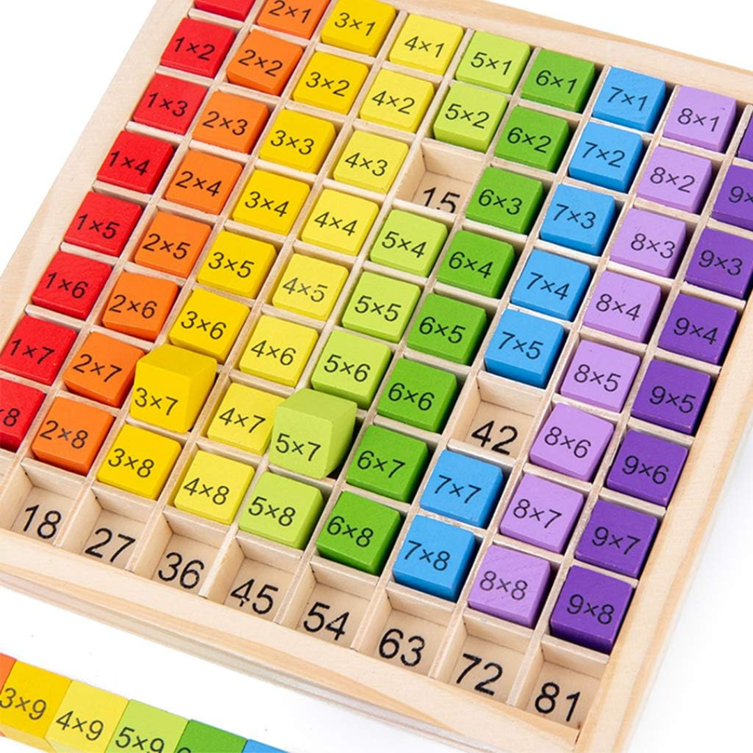 MultiplyFun - Educatief Houten Speelgoed