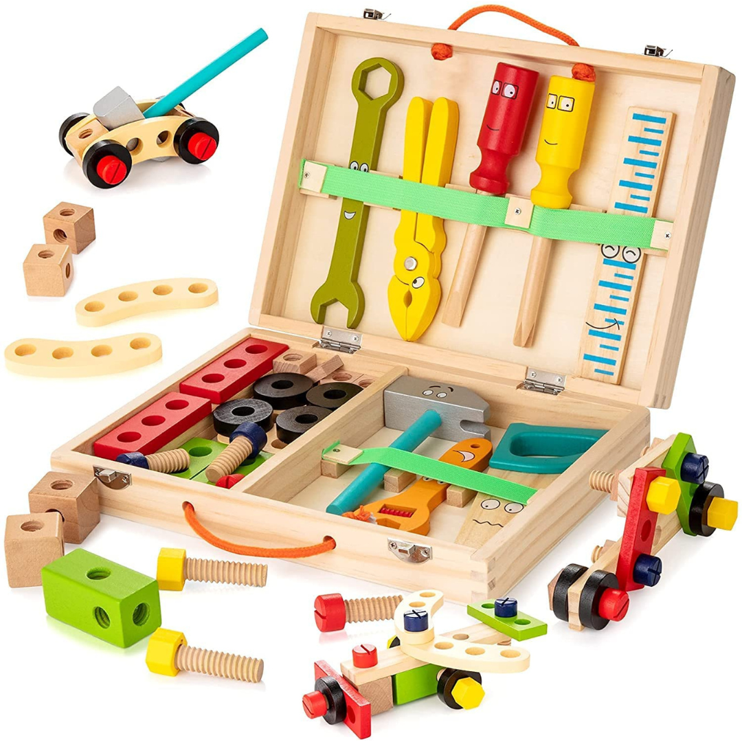 MakerKit - Houten kleutergereedschapavontuur