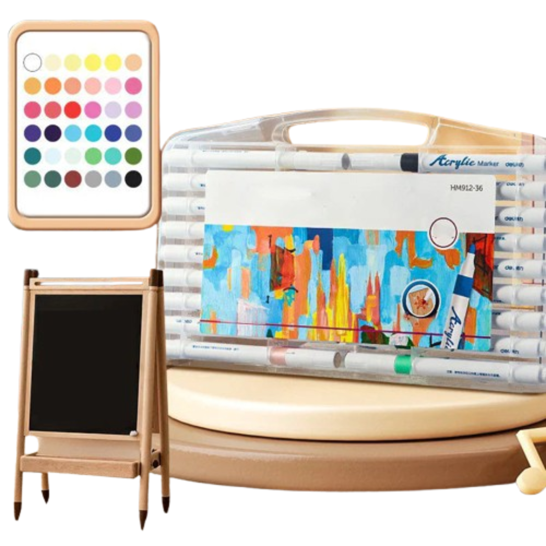 DoodleDrive Acrylstiften Set – Teken op Alles – Vanaf 3 Jaar