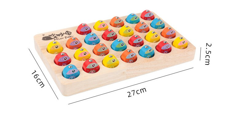FishQuest - Houten magnetisch cijferspeelgoed