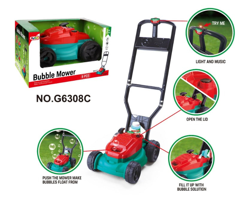 BubbleMower – Bellen Grasmaaier Speelgoed voor Kinderen vanaf 3 Jaar – Versterkt Motorische Vaardigheden en Buitenspelplezier