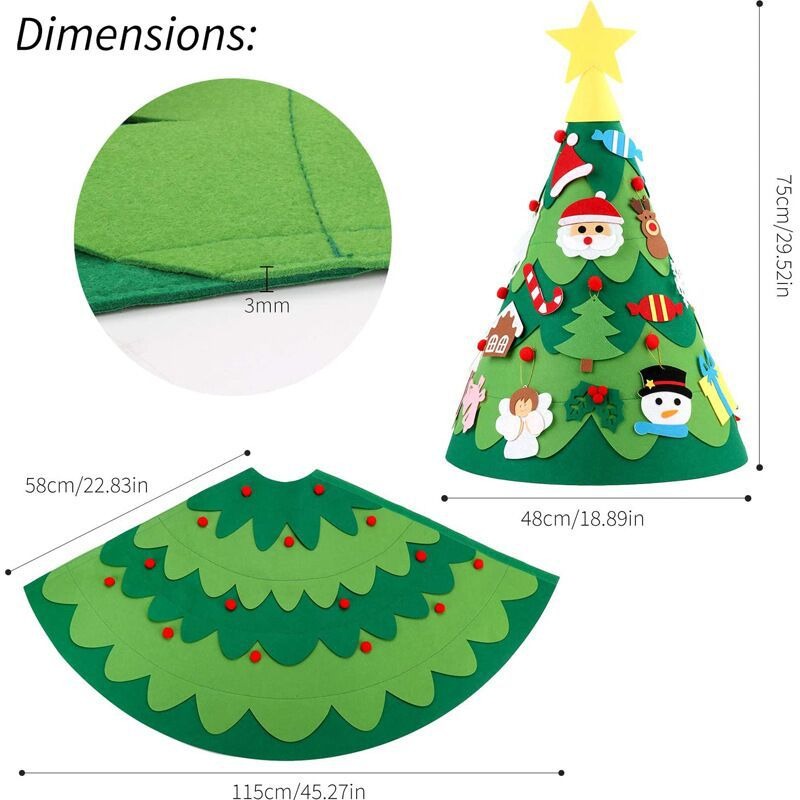3D ChristmasCraft - DIY 3D-Kerstboomknutsel voor Kinderen