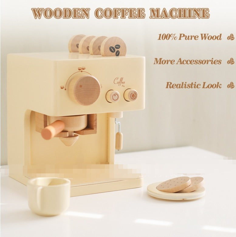 BrewBuddies Houten Koffie & Thee Speelset – Rollenspel – Vanaf 3 Jaar