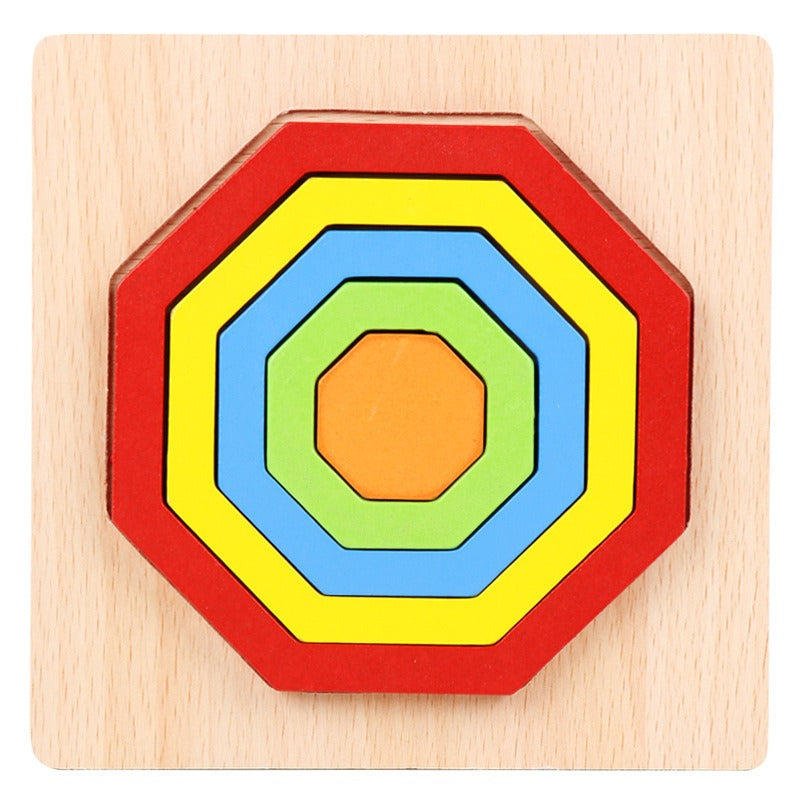 ShapeSort - Houten Montessori Puzzelspel