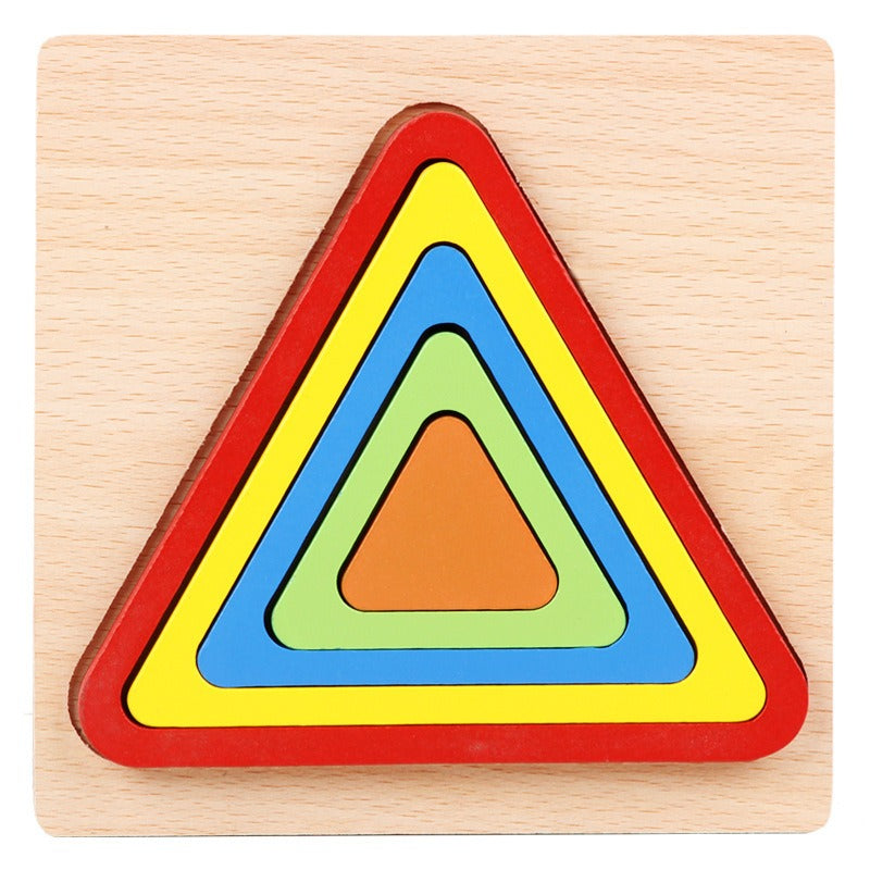 ShapeSort - Houten Montessori Puzzelspel