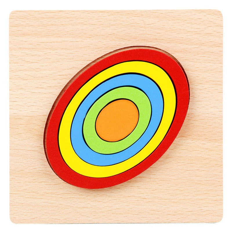 ShapeSort - Houten Montessori Puzzelspel