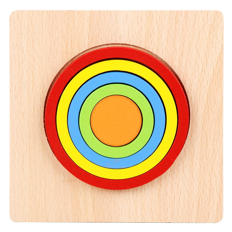 ShapeSort - Houten Montessori Puzzelspel