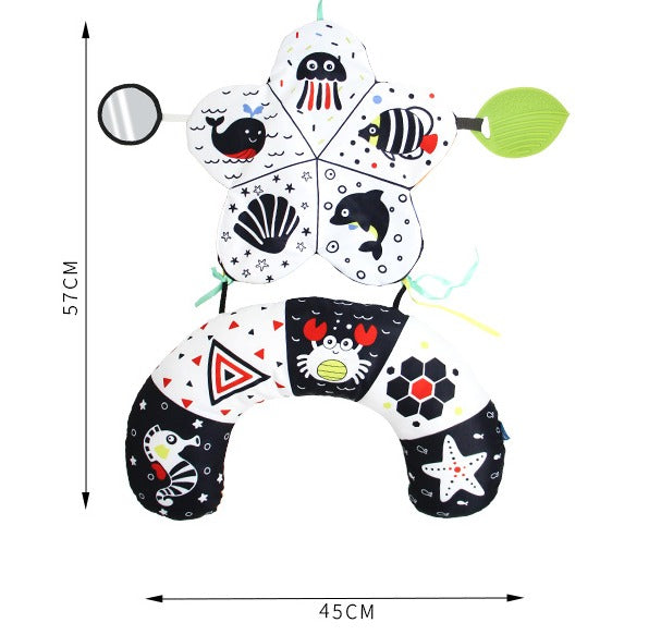TummyNest – Montessori Buikligkussen voor Baby's – Vanaf 0 Maanden