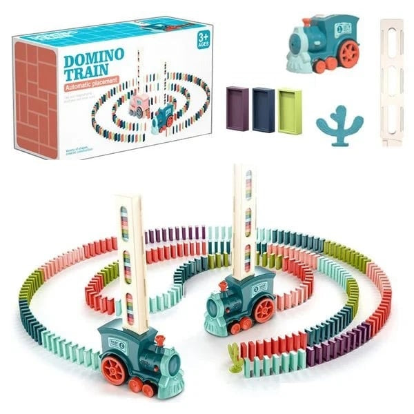 DominoExpress - Domino Trein Automatische Speelgoed Blokken Set