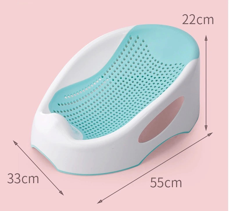 AquaNest Babybad Stoeltje – Antislip & Rugsteun – Vanaf 6 Maanden