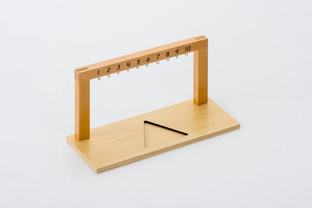 CountBeads Montessori Kralentrap – Tellen & Rekenen – Vanaf 3 Jaar