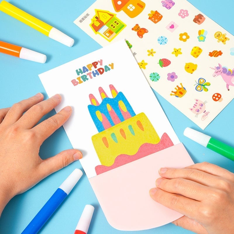 RainbowCraft - DIY kleurrijke wenskaarten