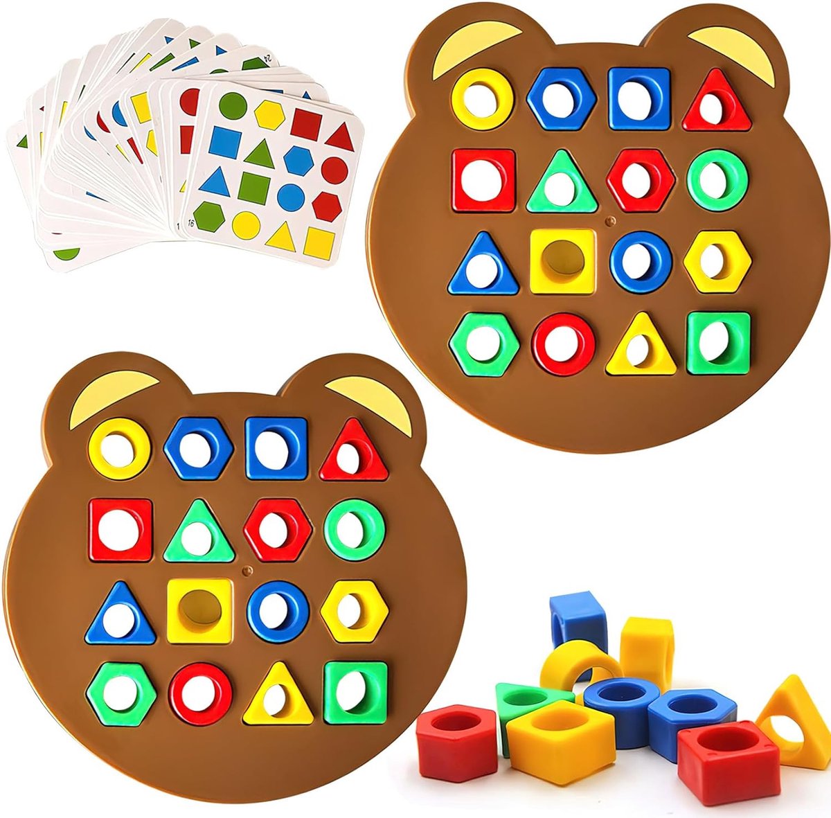 SmartMatch - Vormen Puzzel Snel Bijpassend Bordspel