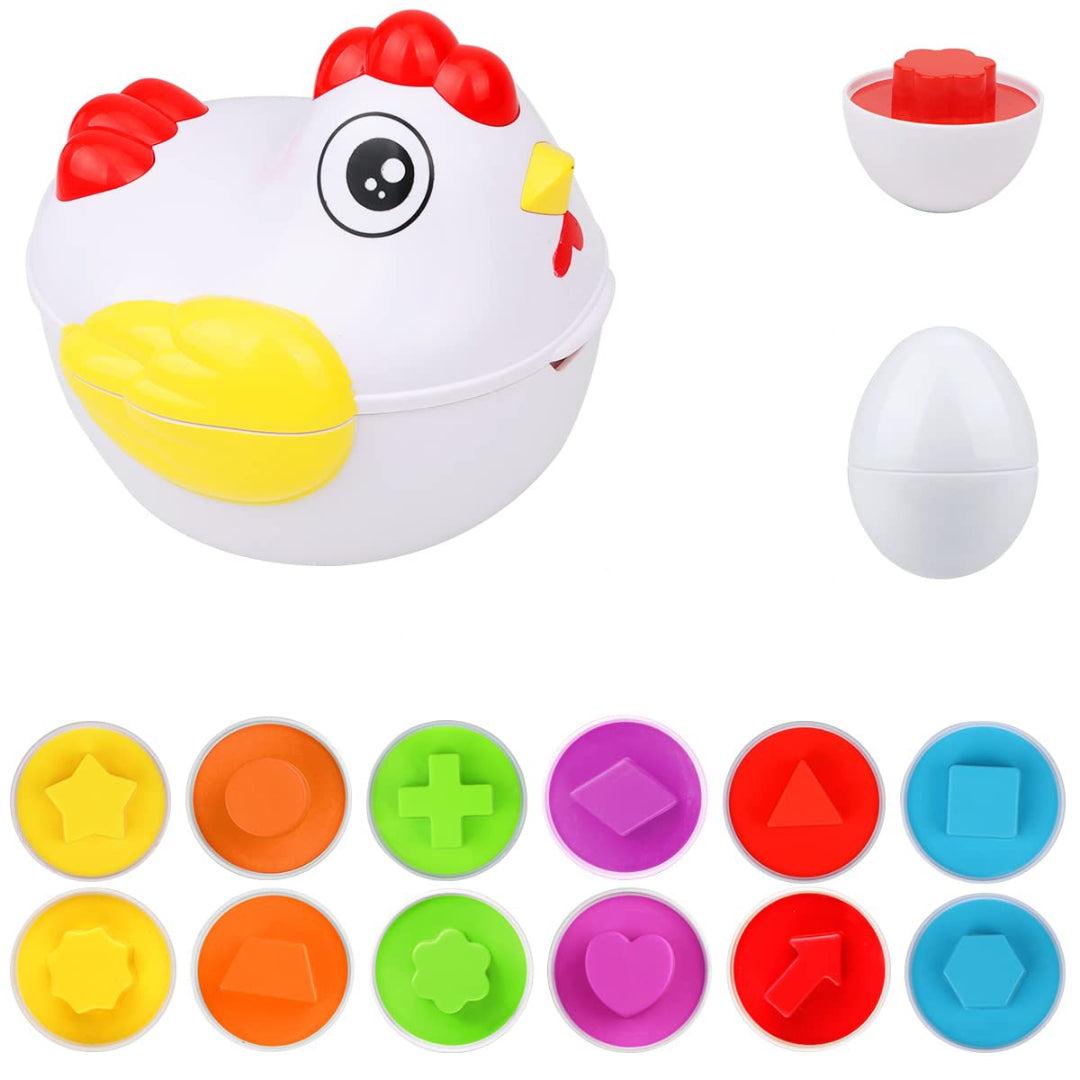 HatchHue - Kleur & Vorm Eieren Spel