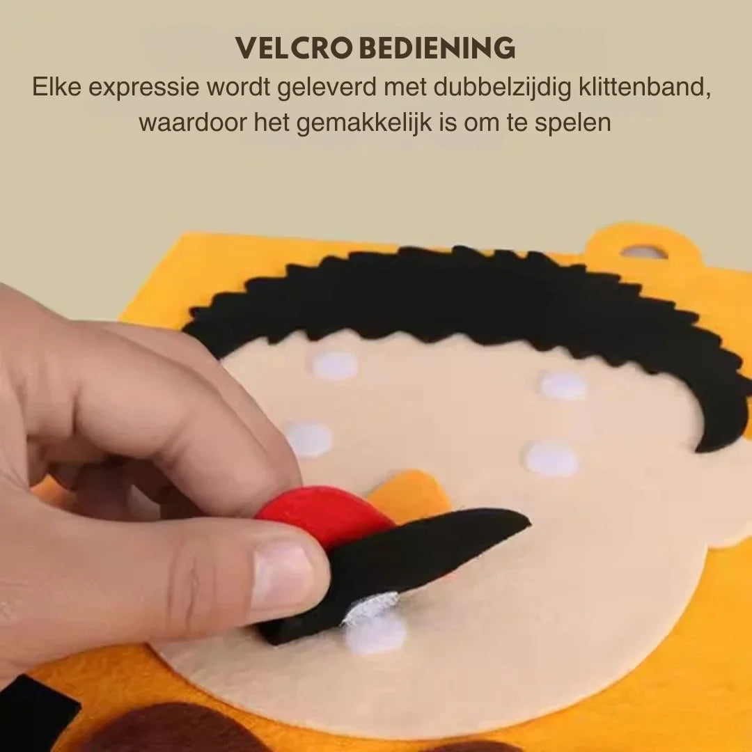 PlayfulMinds – Doe-Het-Zelf Emotiepuzzel Voor Kinderen Vanaf 3 Jaar – Verbetert Emotionele Intelligentie